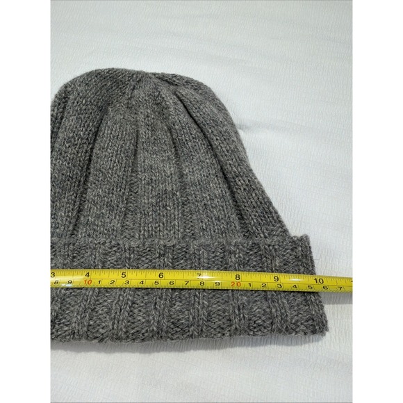 J. CREW 100% Lamb's Wool Watch Cap Men's OS Outdoor Preppy Rugged Hiking Snow - Picture 5 of 5